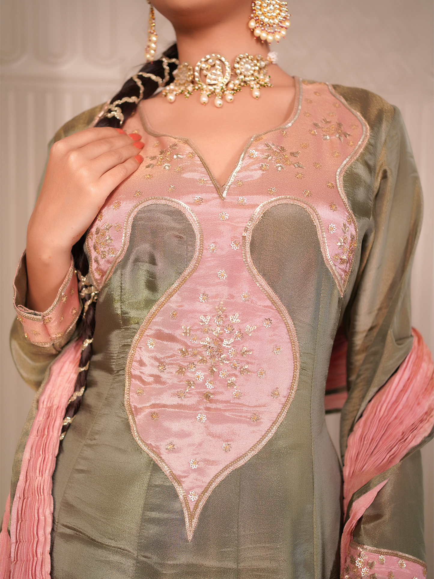 Blush Olive Elegance Set