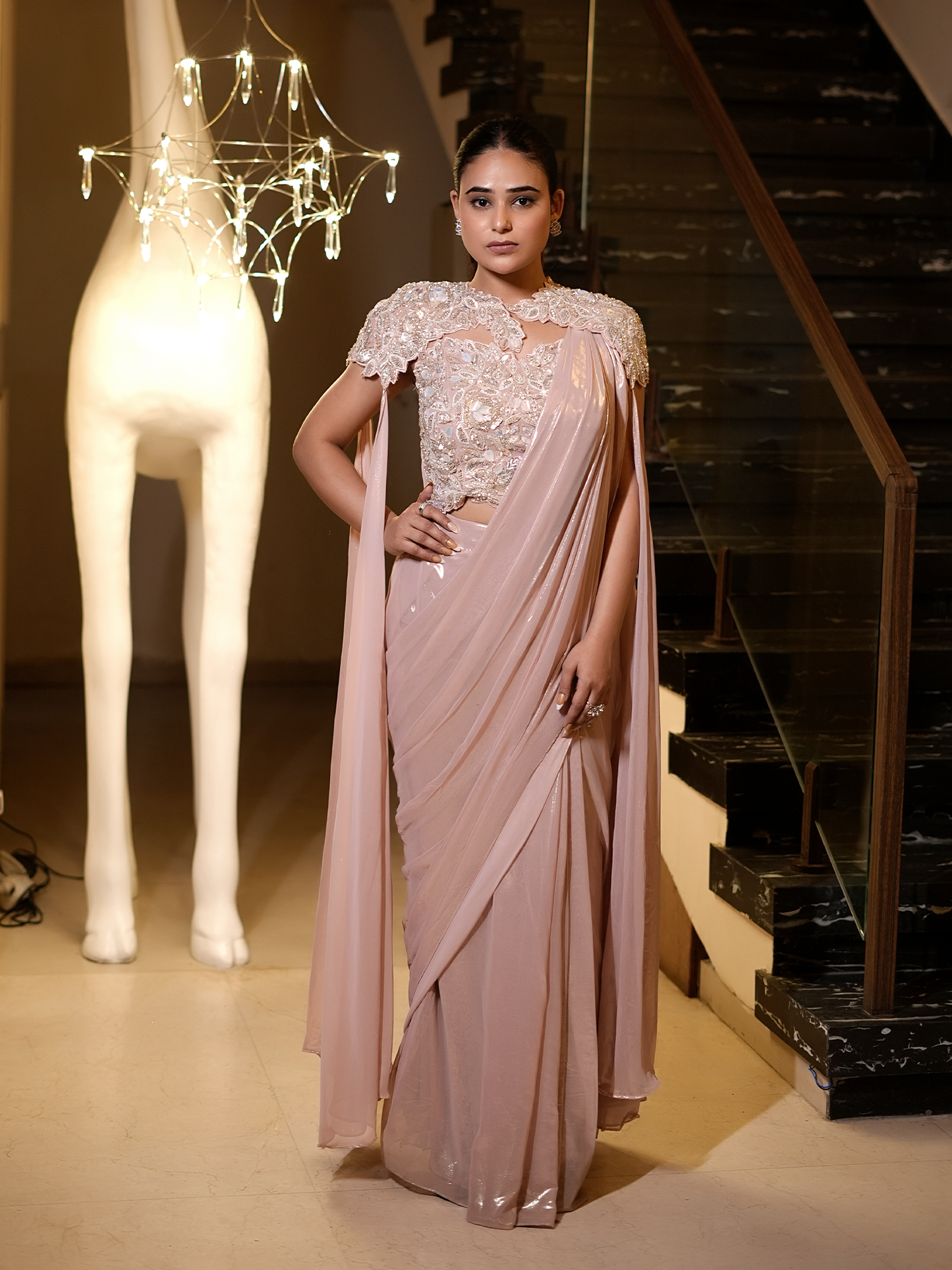 Champagne Luxe Drape Set