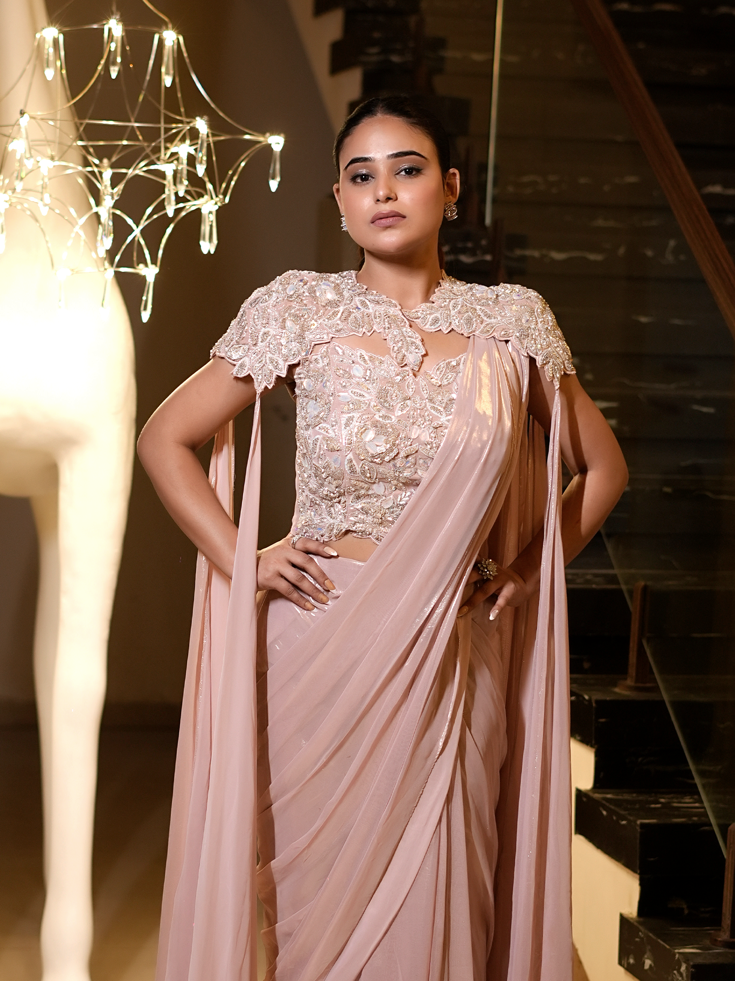 Champagne Luxe Drape Set