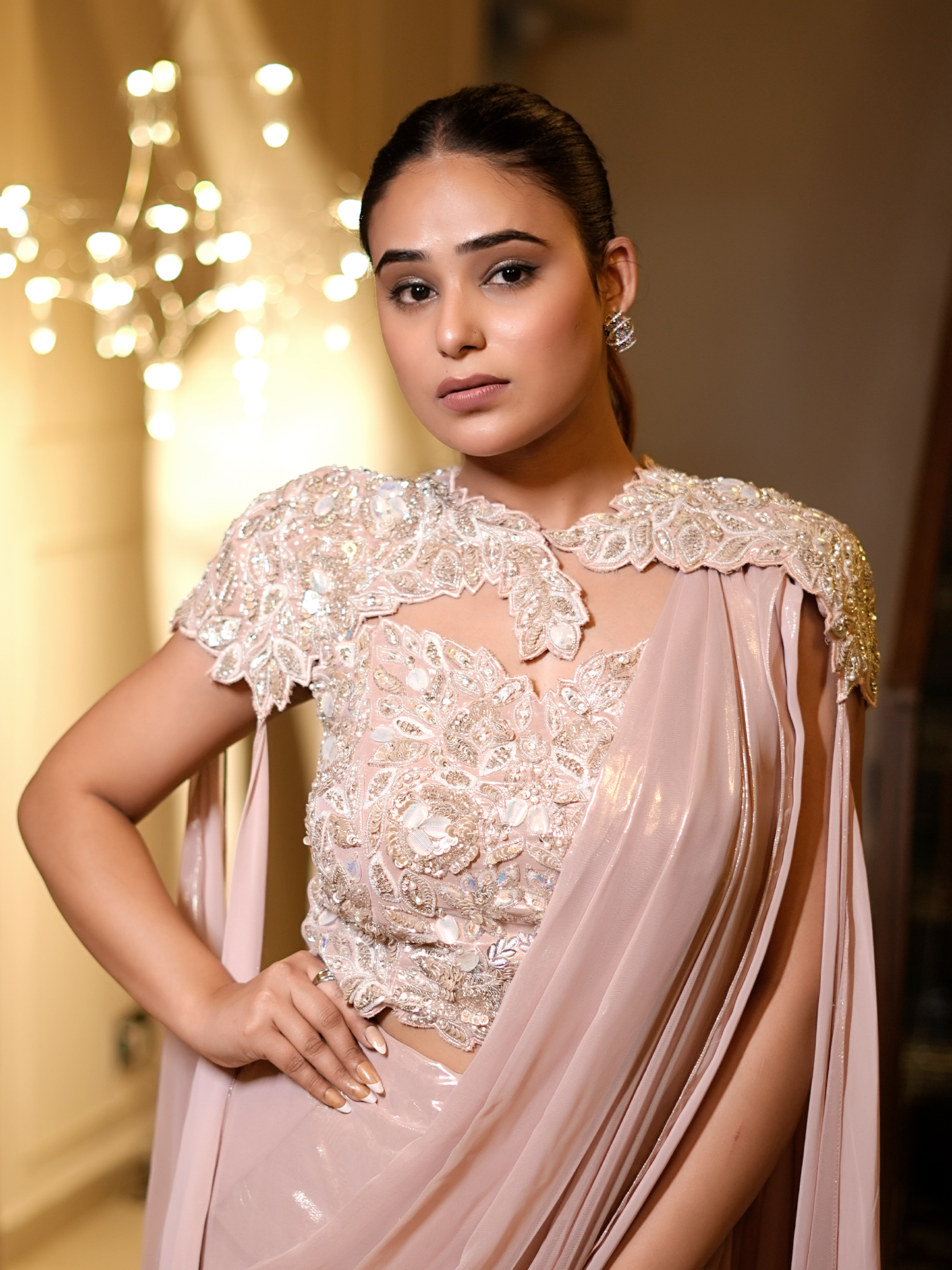 Champagne Luxe Drape Set