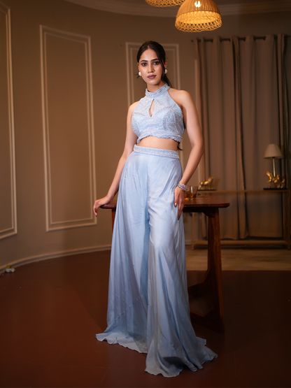 Azure Bloom Co-ord Set