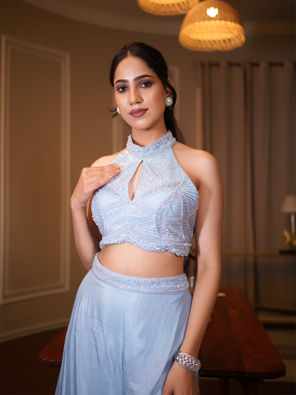 Azure Bloom Co-ord Set