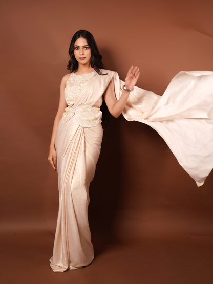 Ivory Radiance Drape Set