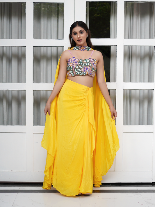 Sunshine Bloom Drape Set