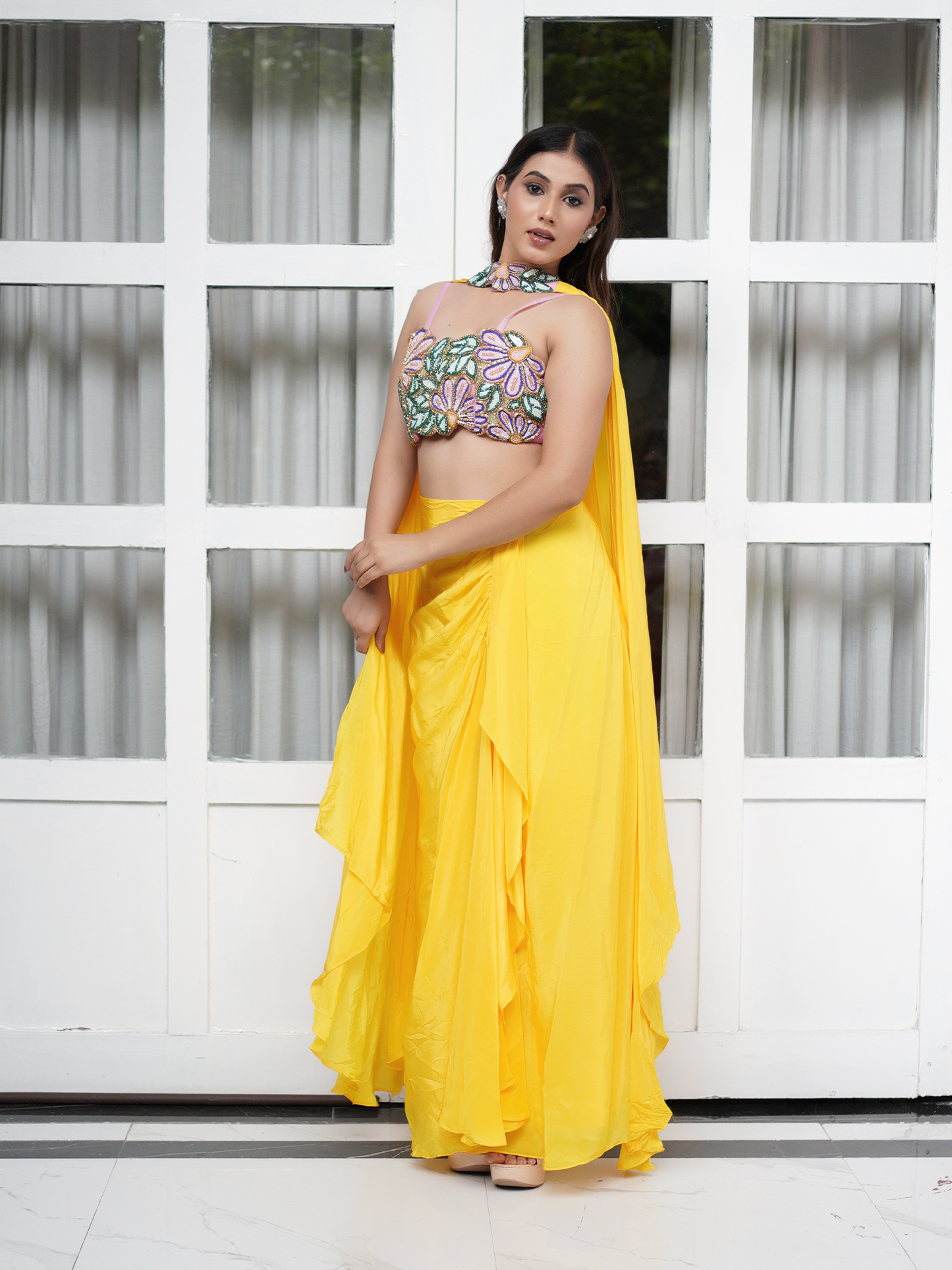 Sunshine Bloom Drape Set