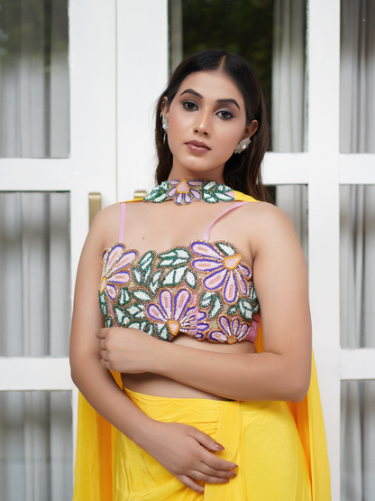 Sunshine Bloom Drape Set