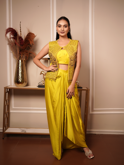 Golden yellow Euphoria Set