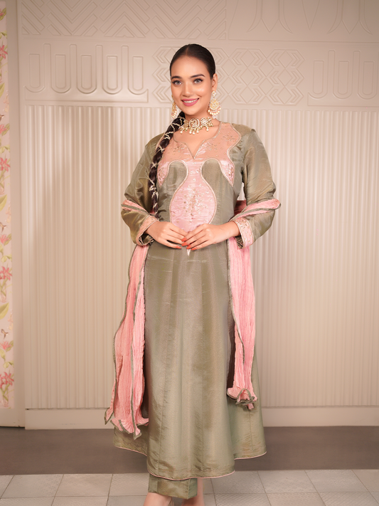 Blush Olive Elegance Set