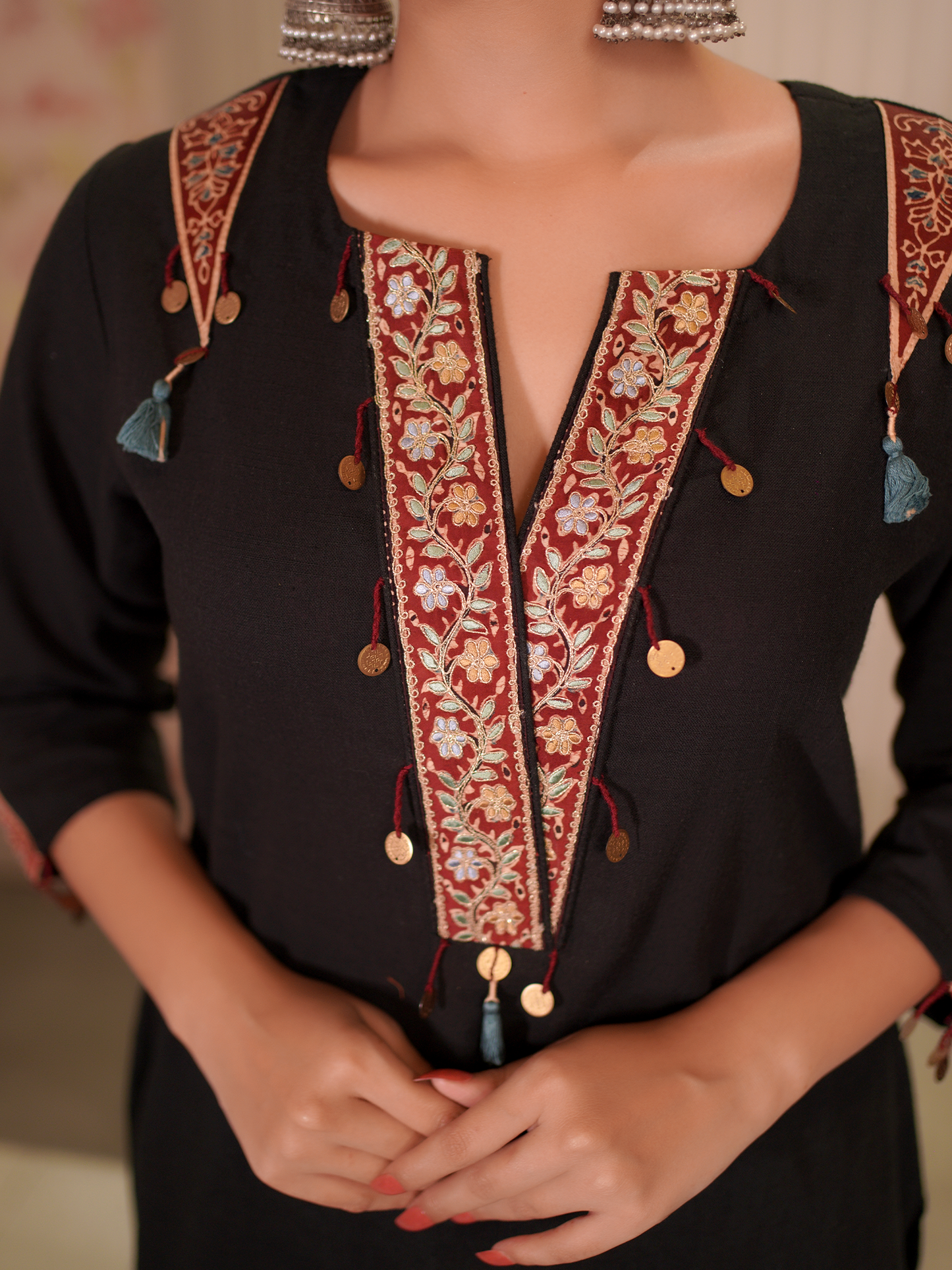 Kaajra – Black Kurta Set
